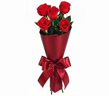 Букет 5 Красных роз Эдлесс Лав в Старая Ведуге
