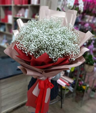 Букет цветов из: Гипсофила в Старая Ведуге