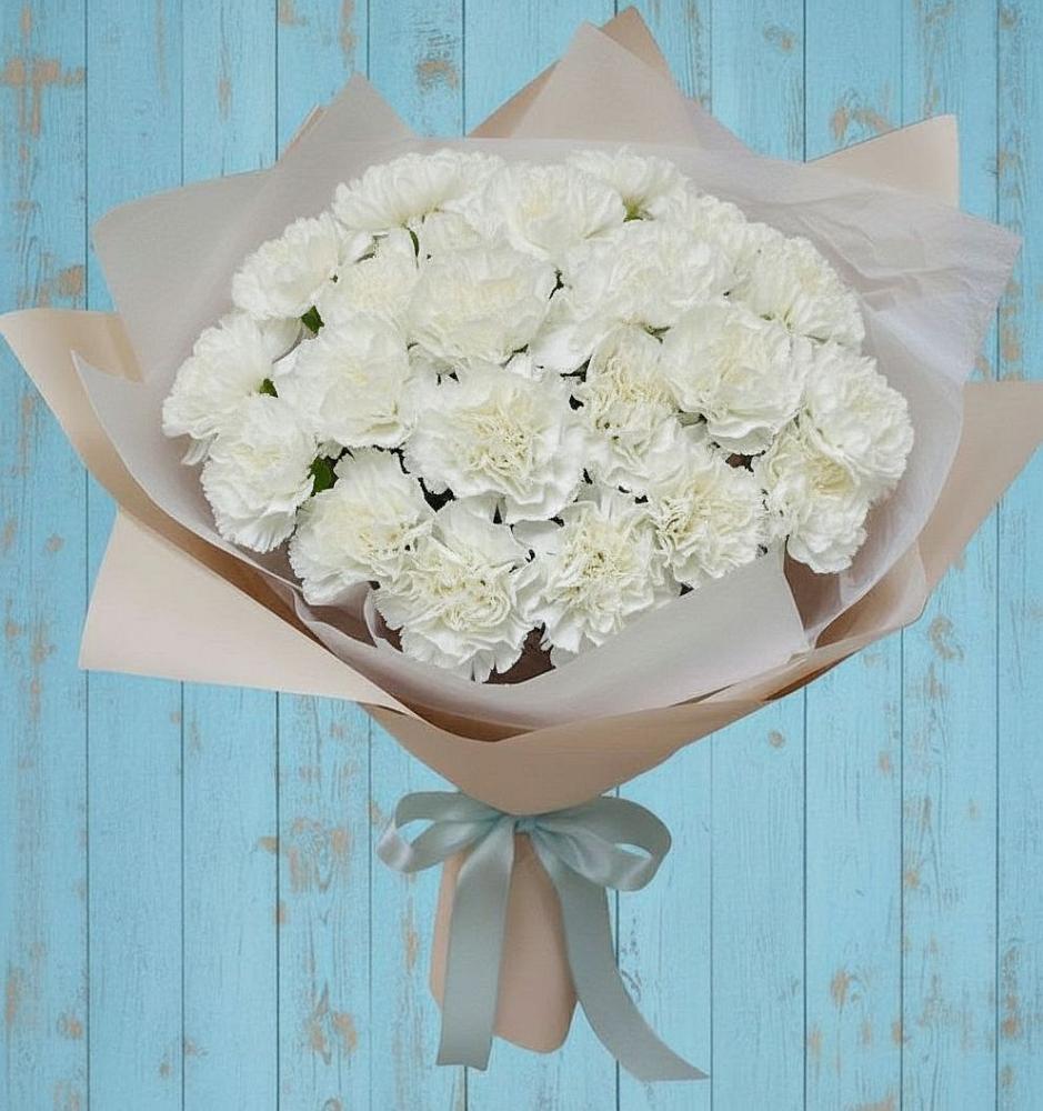 Букет цветов из: Гвоздики в Старая Ведуге