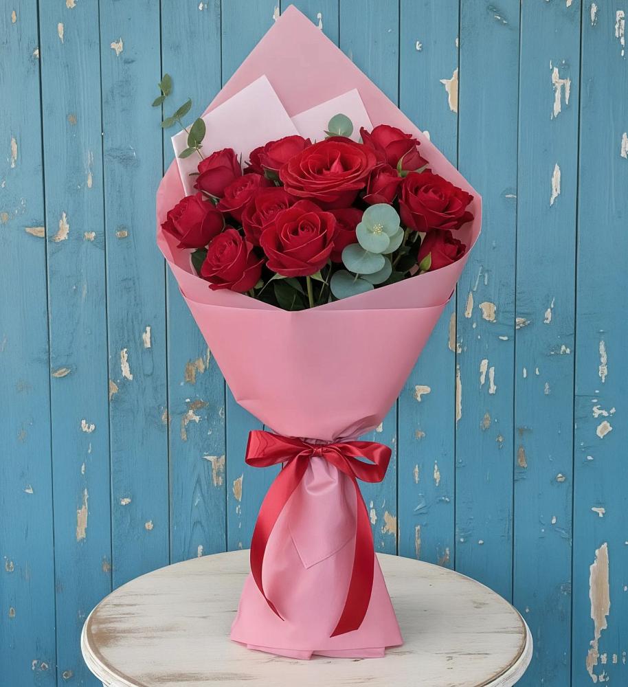 Букет цветов из: Розы в Старая Ведуге