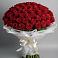 Букет 101 Красная роза Блэк Мэджик в Старая Ведуге
