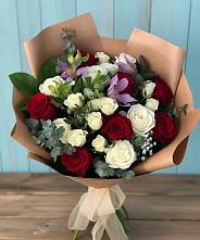 Букет цветов из:  Розы и Альстромерии в Старая Ведуге