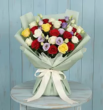 Букет цветов из:  Розы в Старая Ведуге
