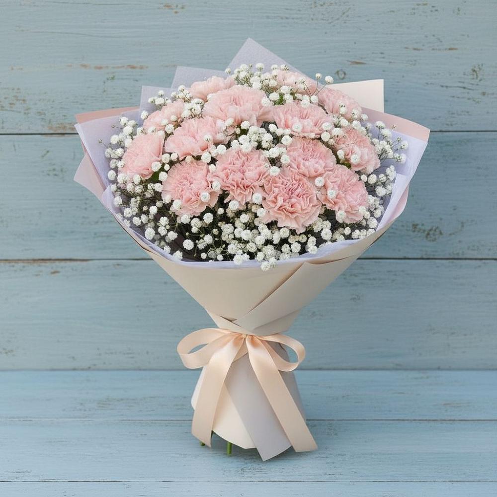 Букет цветов из: Гвоздики в Старая Ведуге