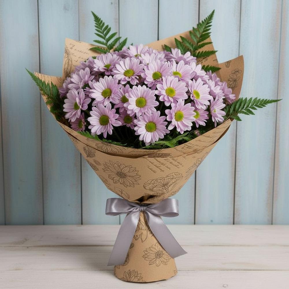 Букет цветов из: Хризантемы в Старая Ведуге