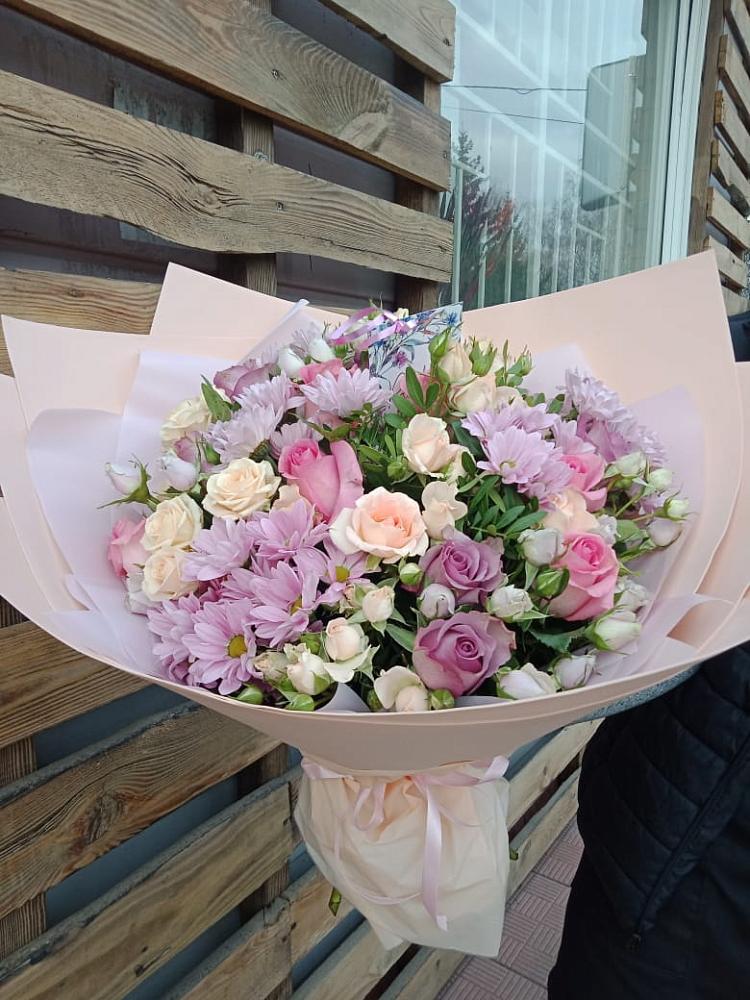 Букет цветов из: Розы и Хризантемы в Старая Ведуге