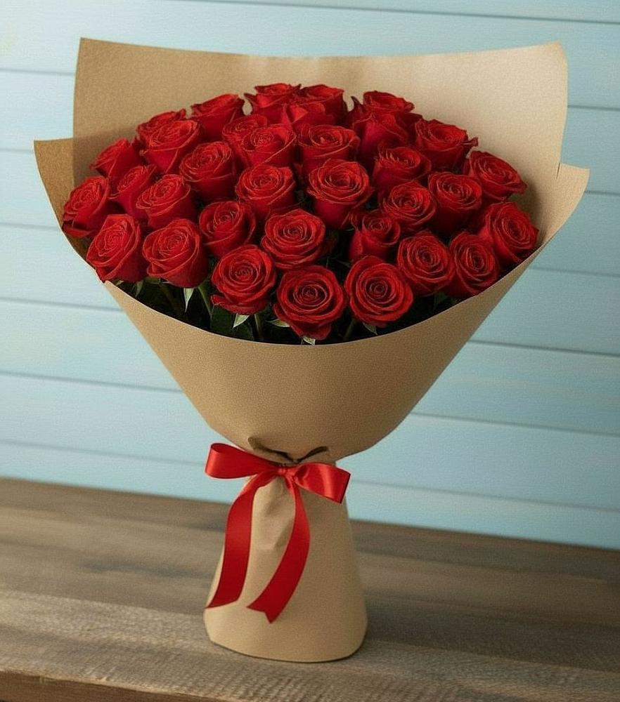Букет Красные розы Милано в Старая Ведуге