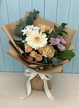 Букет цветов из:  Герберы и Хризантемы в Старая Ведуге