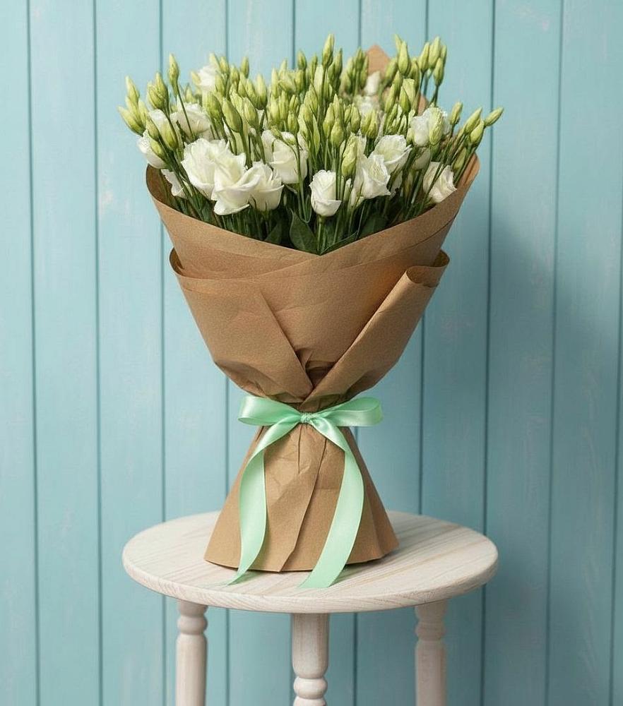 Букет цветов из: Лизиантусы в Старая Ведуге