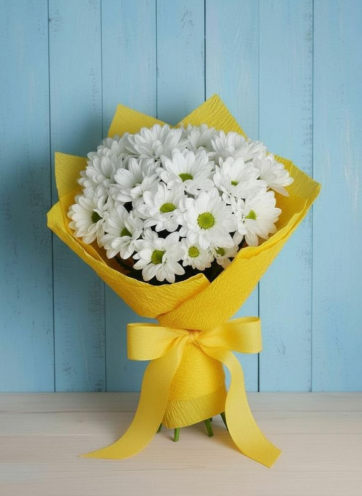 Букет цветов из: Хризантемы в Старая Ведуге
