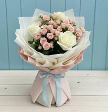 Букет цветов из:  Розы в Старая Ведуге