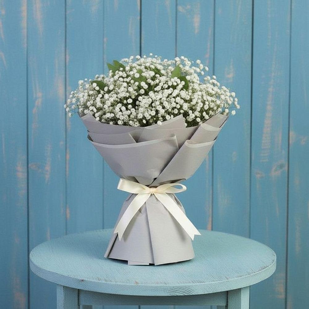 Букет цветов из: Гипсофила в Старая Ведуге