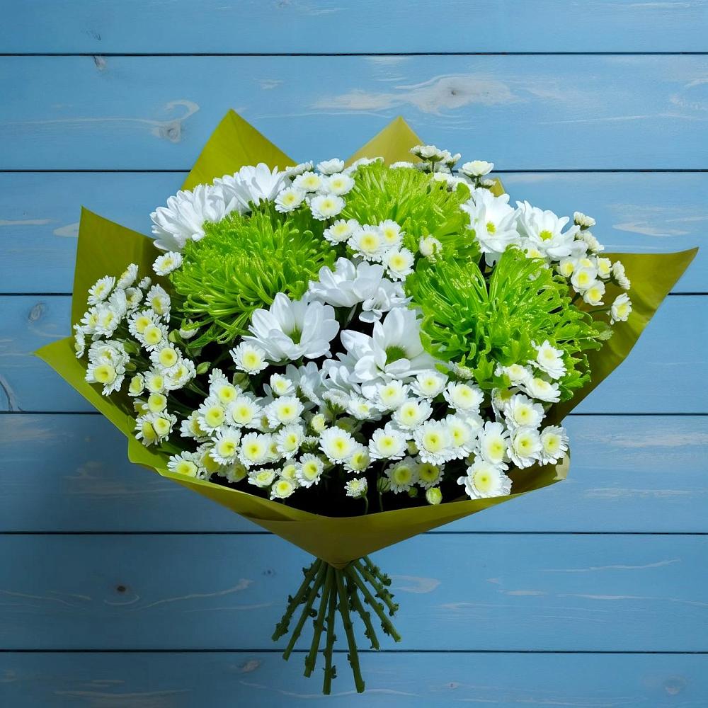 Букет цветов из: Хризантемы в Старая Ведуге