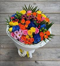 Букет цветов из:  Розы и Хризантемы #REPLACE_PRED# Старая Ведуге