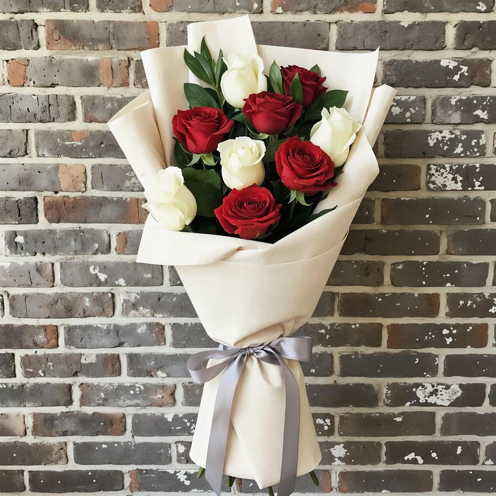 Букет цветов из: Розы в Старая Ведуге