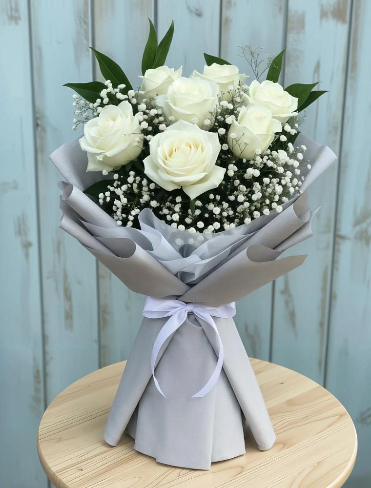 Букет цветов из: Розы в Старая Ведуге