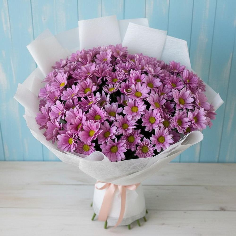 Букет цветов из: Хризантемы в Старая Ведуге