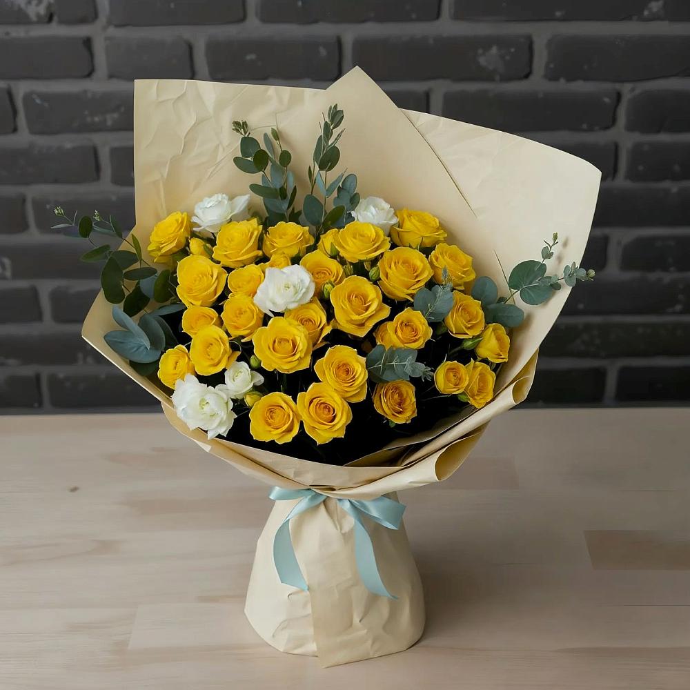 Букет цветов из: Розы в Старая Ведуге