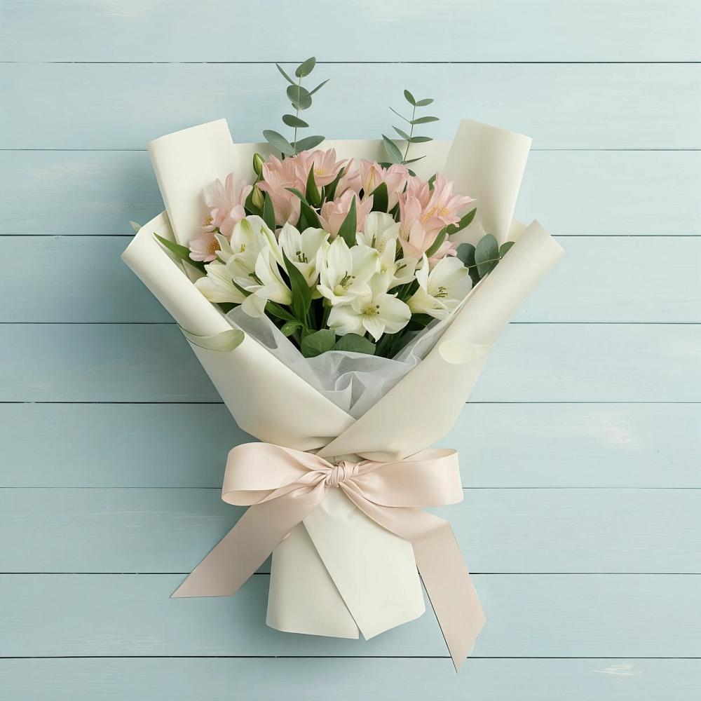 Букет цветов из: Альстромерии в Старая Ведуге