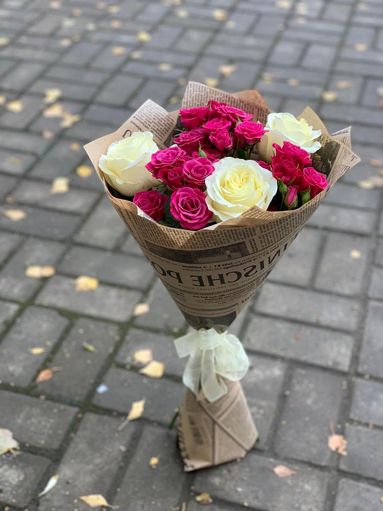 Букет цветов из: Розы в Старая Ведуге