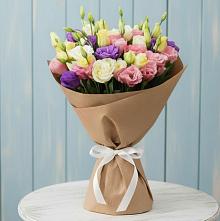 Букет цветов из:  Лизиантусы в Старая Ведуге